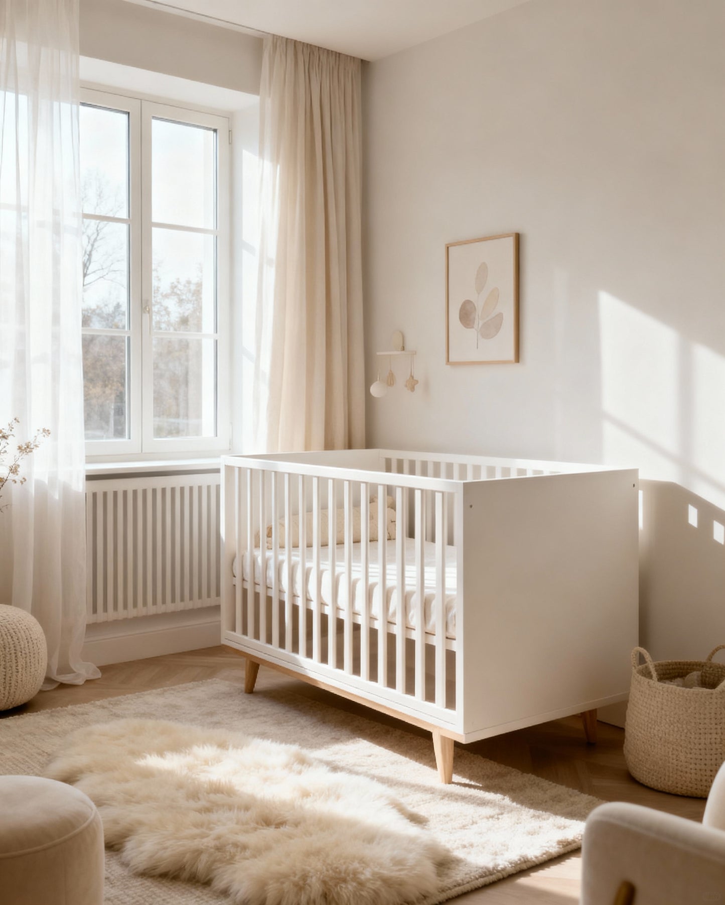 Bamboo Fitted Cot Sheet